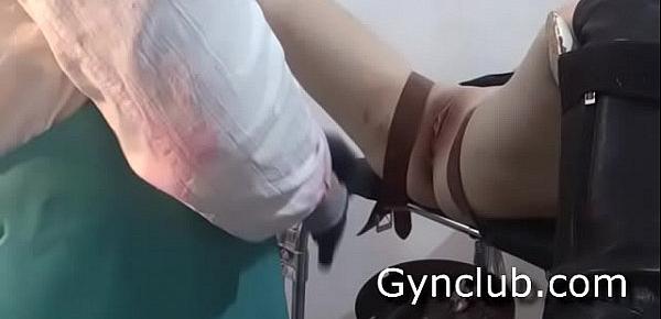  Tanya on the gynecological chair (episode-6)
